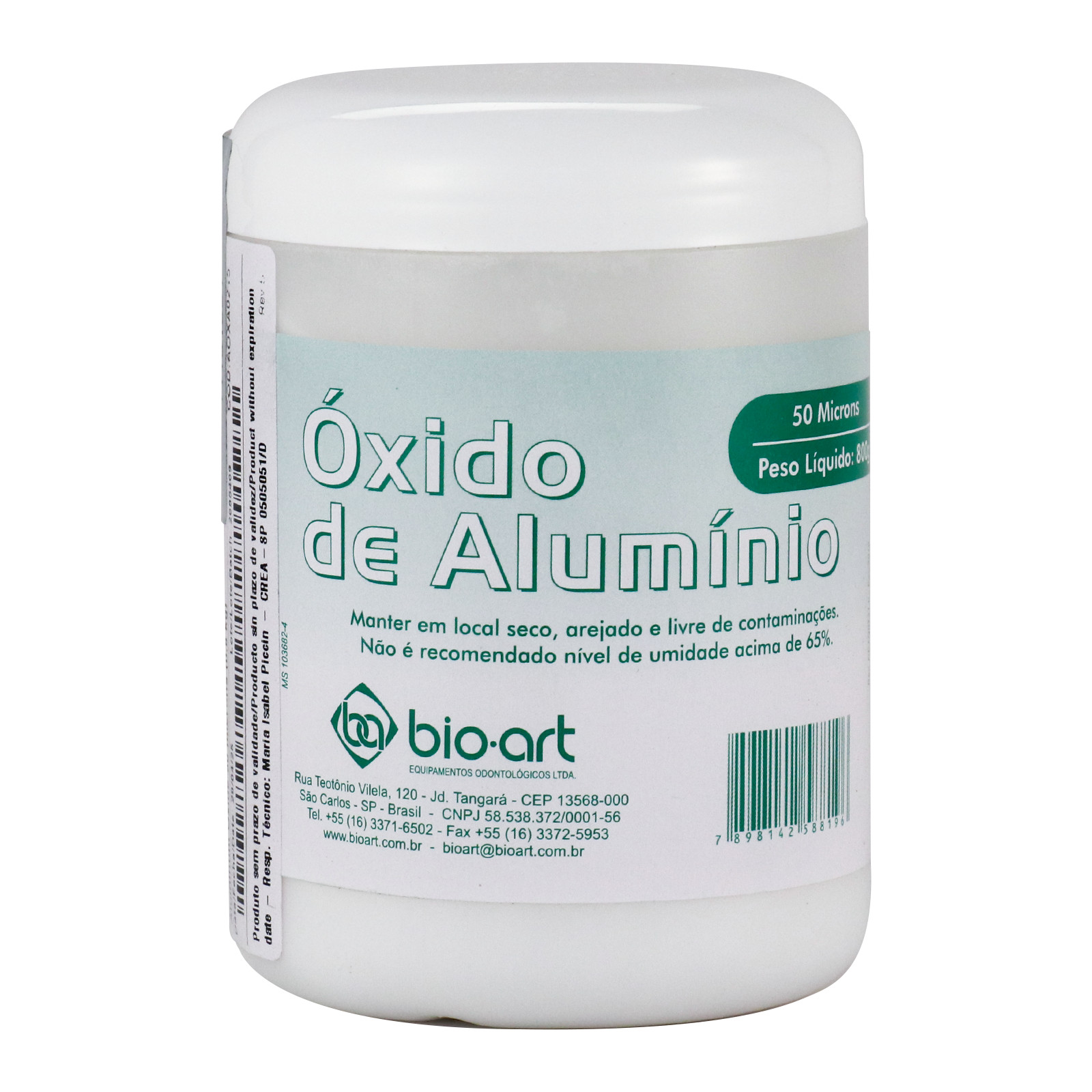 Bio-Art 50 Micron AluOxide Powder 0.8kg Dental Sandblasting Cleaning