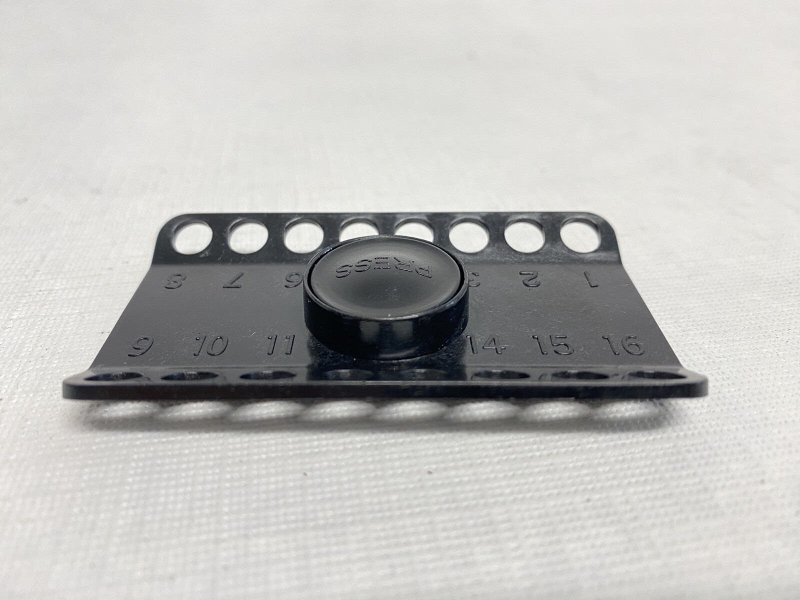 HEATHROW Black 16-Place 0.2mL SnapSpin Centrifuge Rotor HS100012