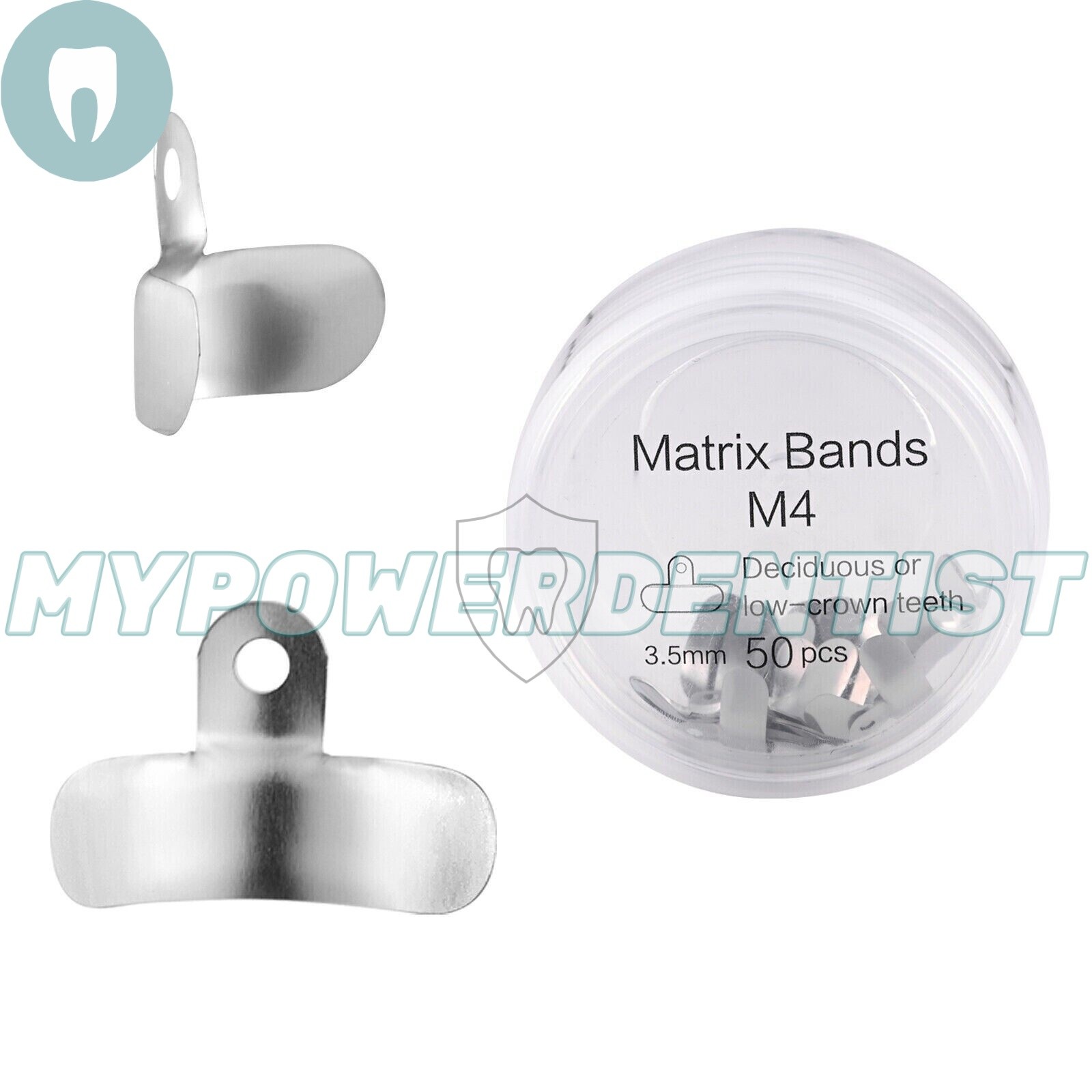 Dental Matrix Bands Ring Sectional Matrice Titanium Alloy Clamp Fit Palodent V3