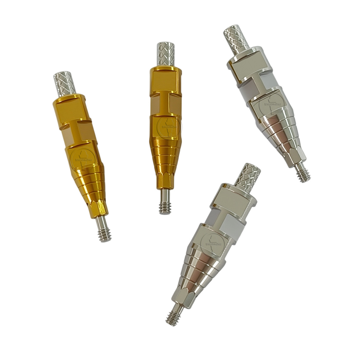 6pcs Compatible Megagen Blue diamond Accessories Analog/Healingbutment