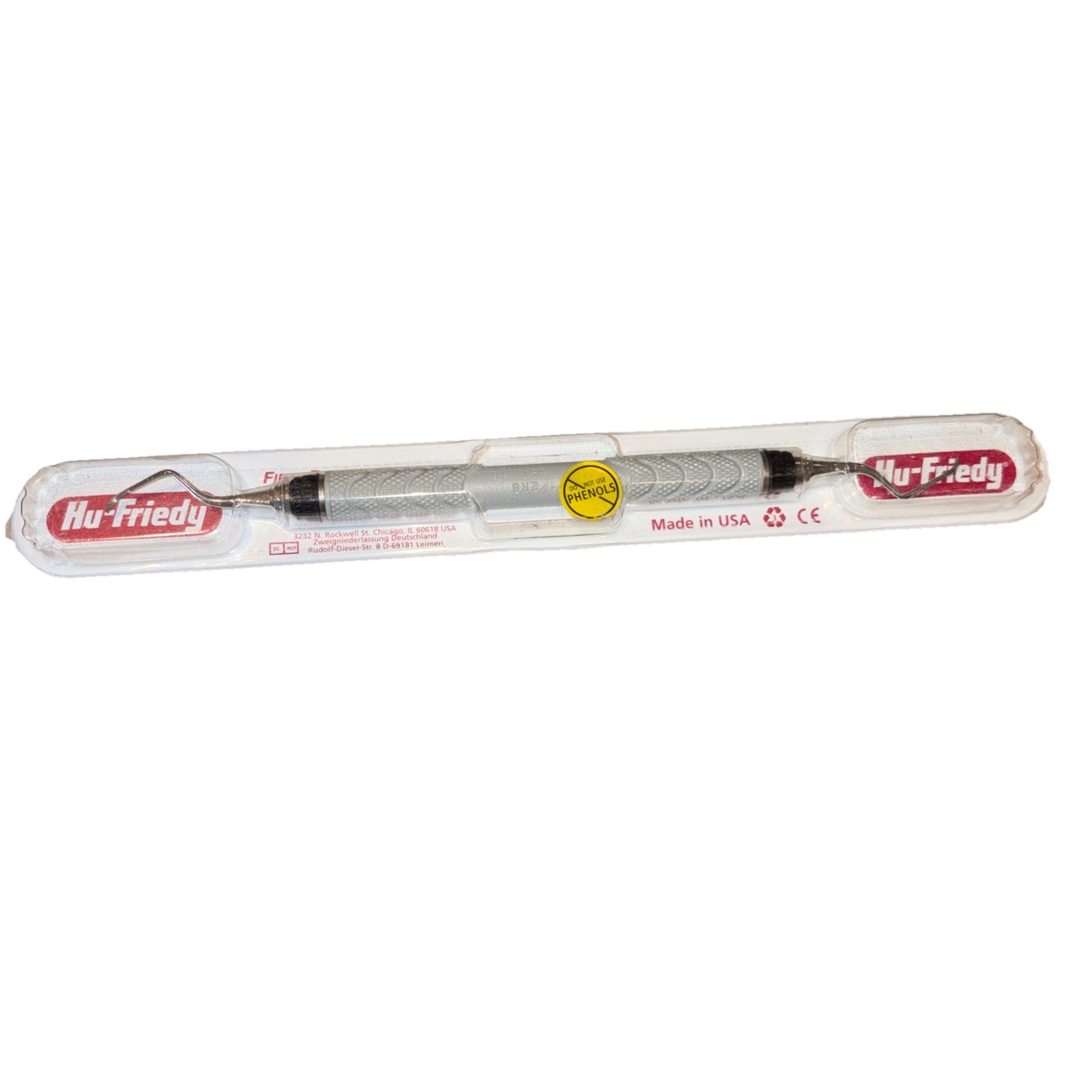 Dental #1/2 Barnhart Rigid Curette SBH1/2R8 HU FRIEDY ResinEight