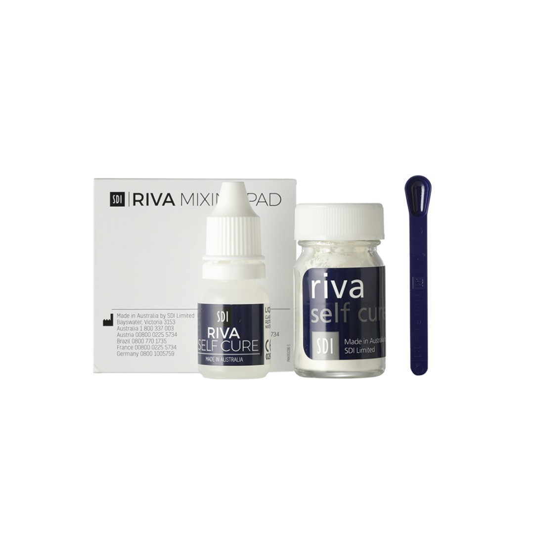 SDI Riva GIC Filling Restorative Core Buildup 15g Powder + 8g Liquid – Free ship