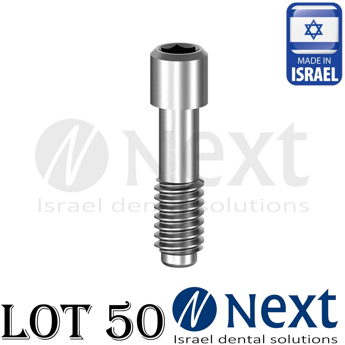 Lotx50 Titanium Screw Abutment Megagen AnyRidge compatible replica