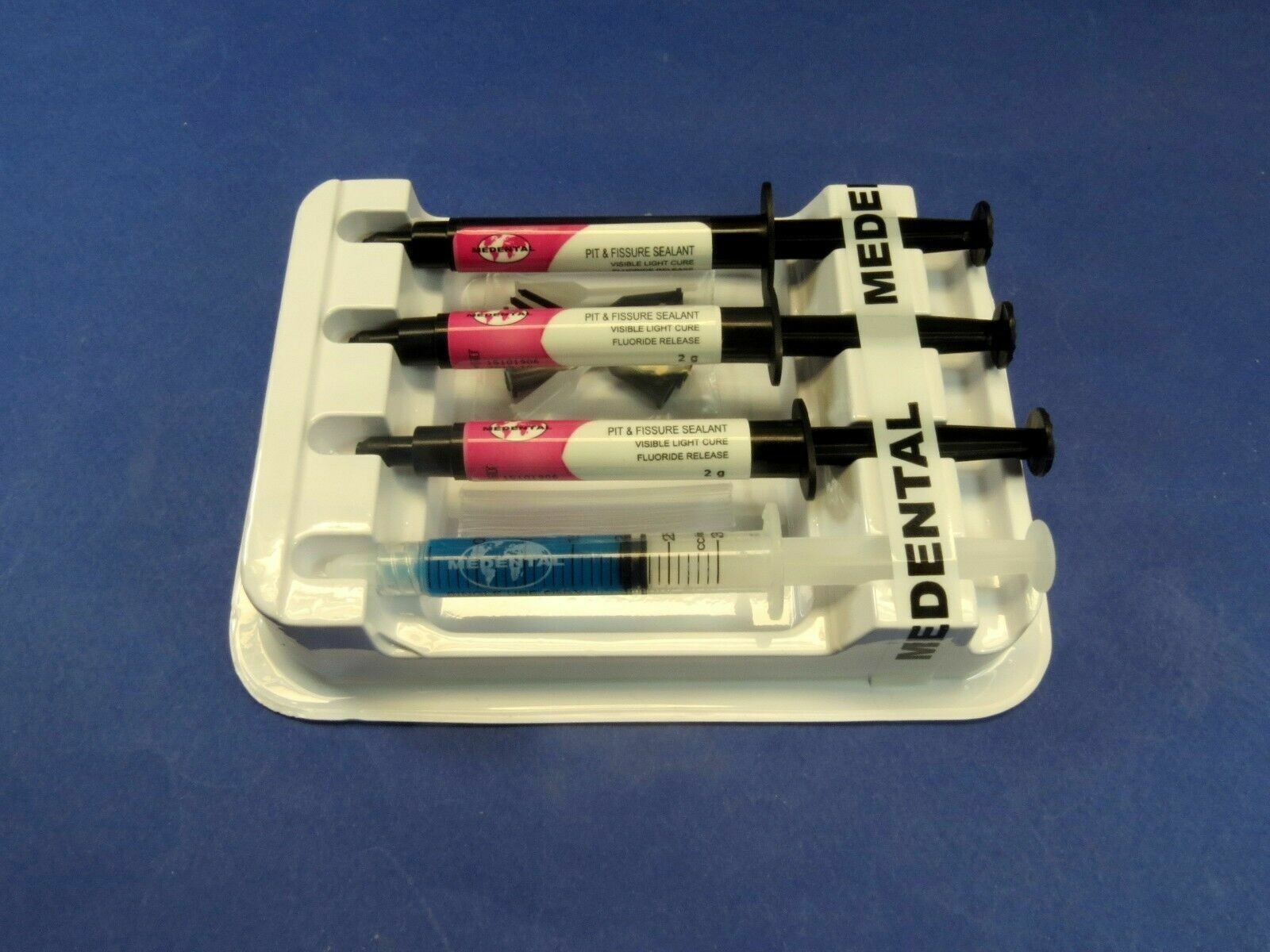 Dental Sealant Pit And fissure Light Cure Kit OPAQUE Set MEDENTAL