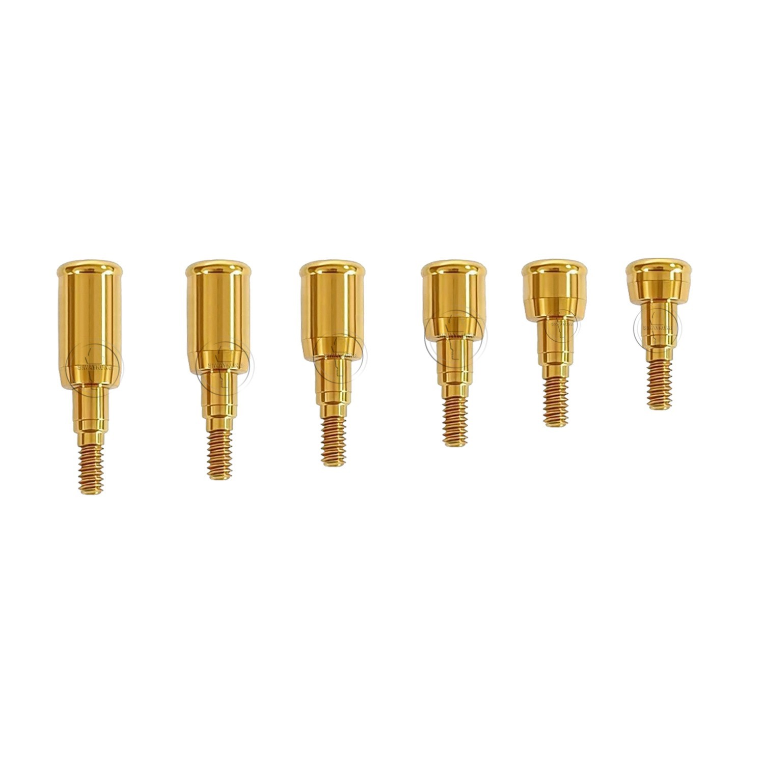 Locator abutment full Set Male cap kit Tools fit to 3i (Certain)-3.25/3.4 GH1-6