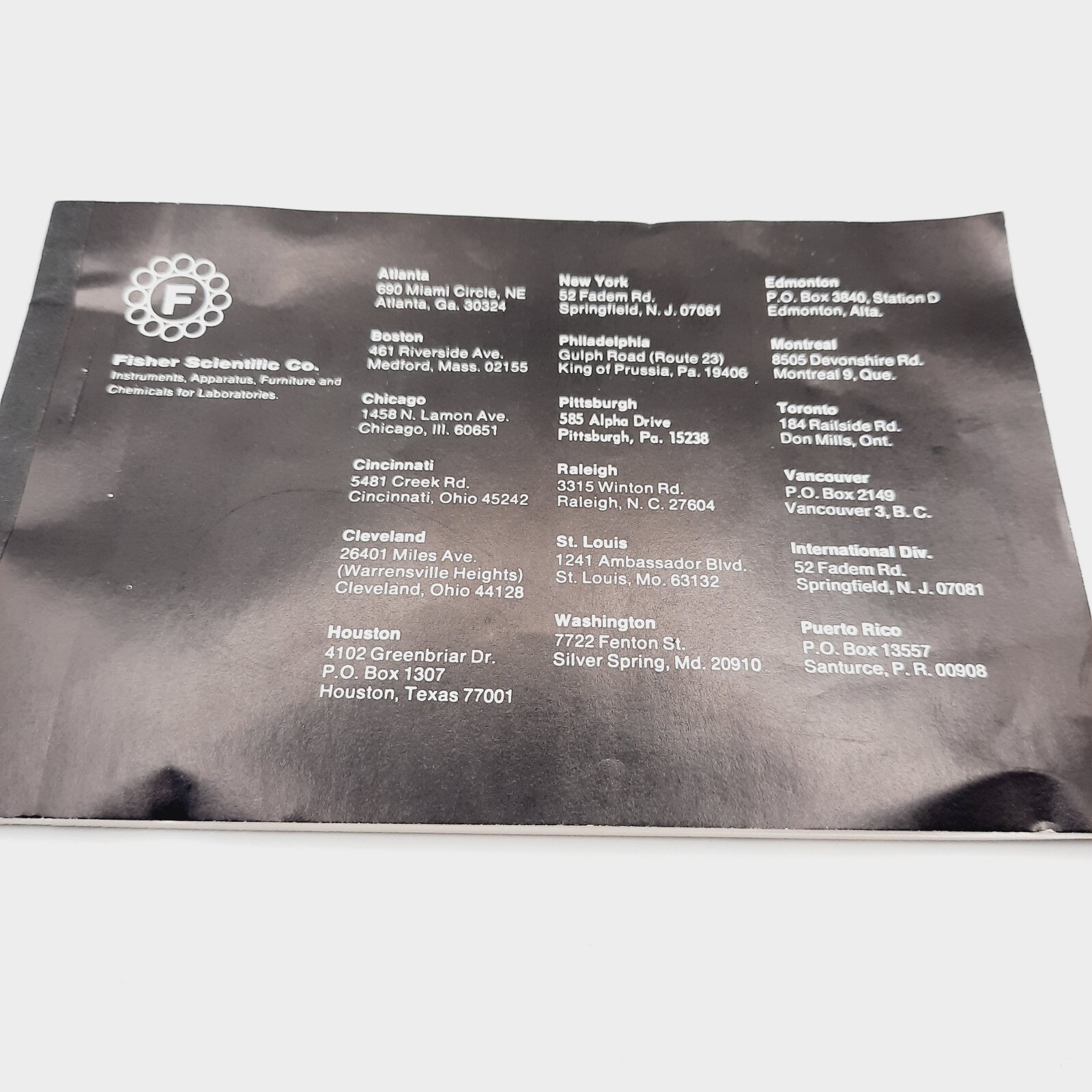 Book of (50) Fisher Scientific 4″ x 6″ (100 x 150mm) Lens Paper Sheets, 11-966