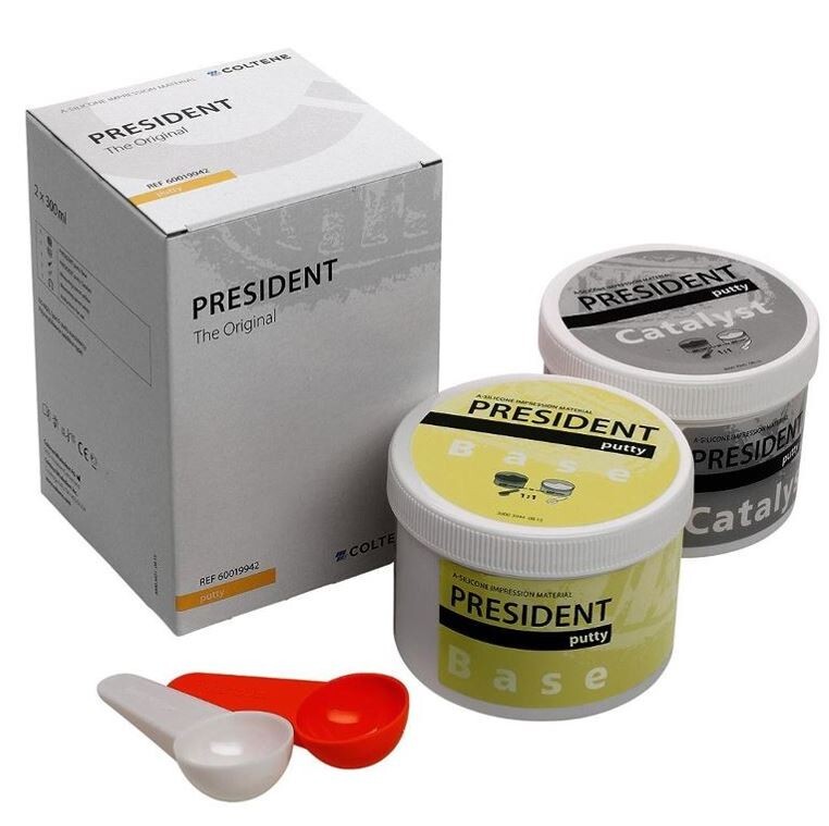 *1-Pack* Coltene President The Original Putty Base & Catalyst 60019942