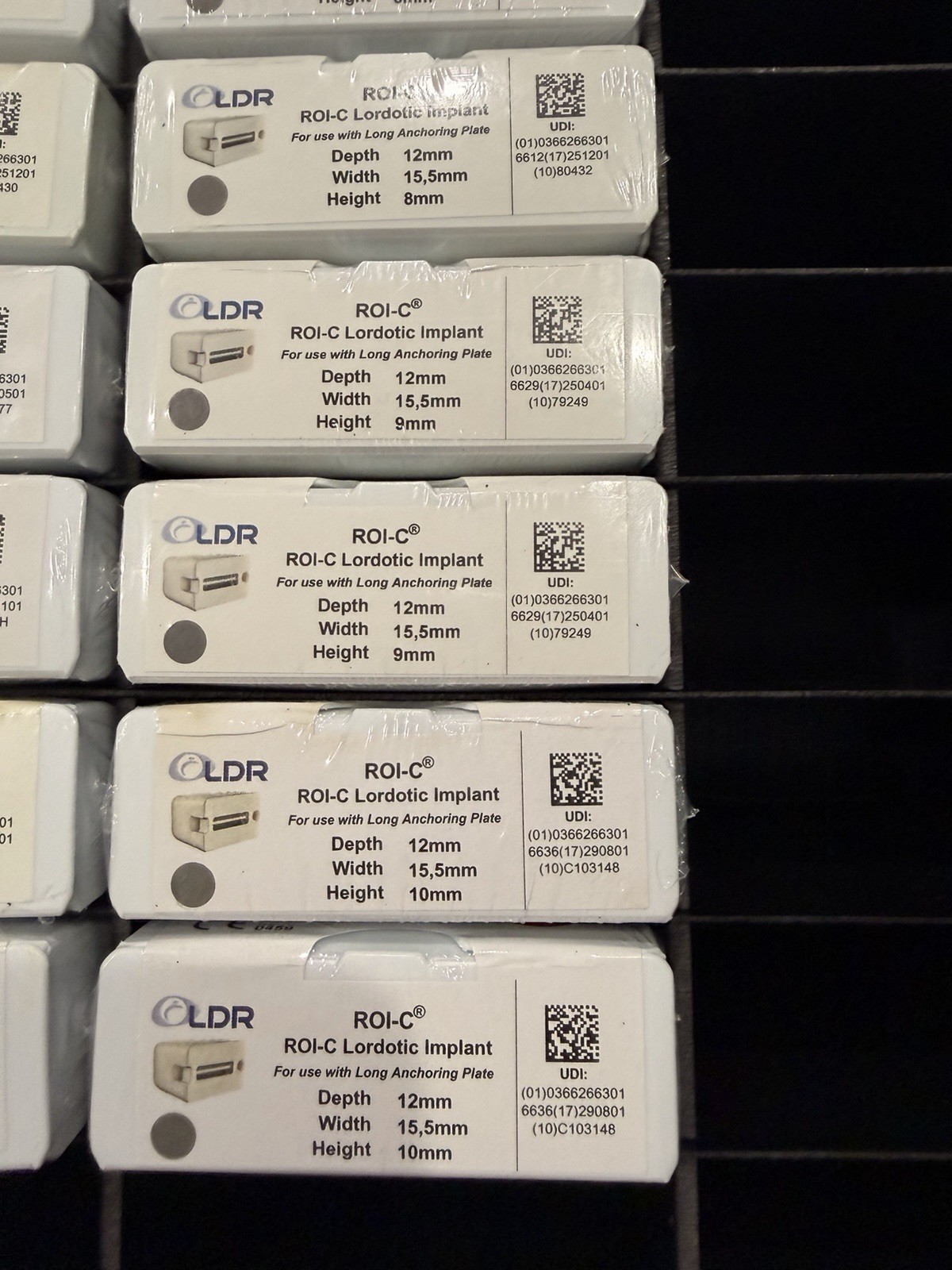 LDR ROI-C Lordotic Orthopedic Implant REF MC1436P