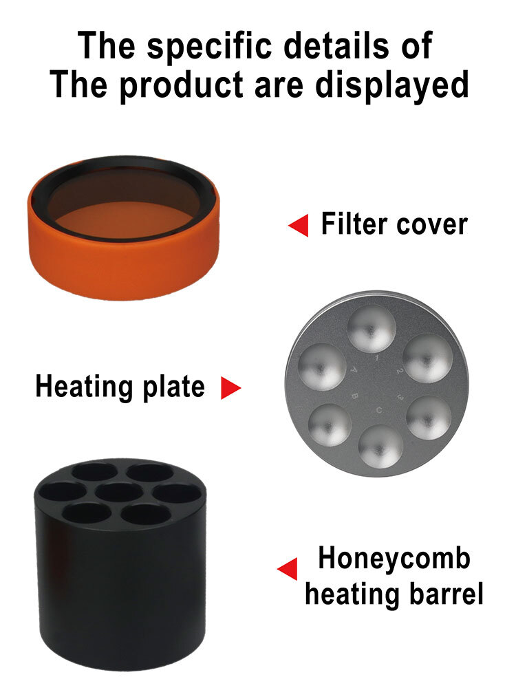 24W Dental Composite Resin Heater Material Soften Warmer Heating 40/45/50℃ JR07