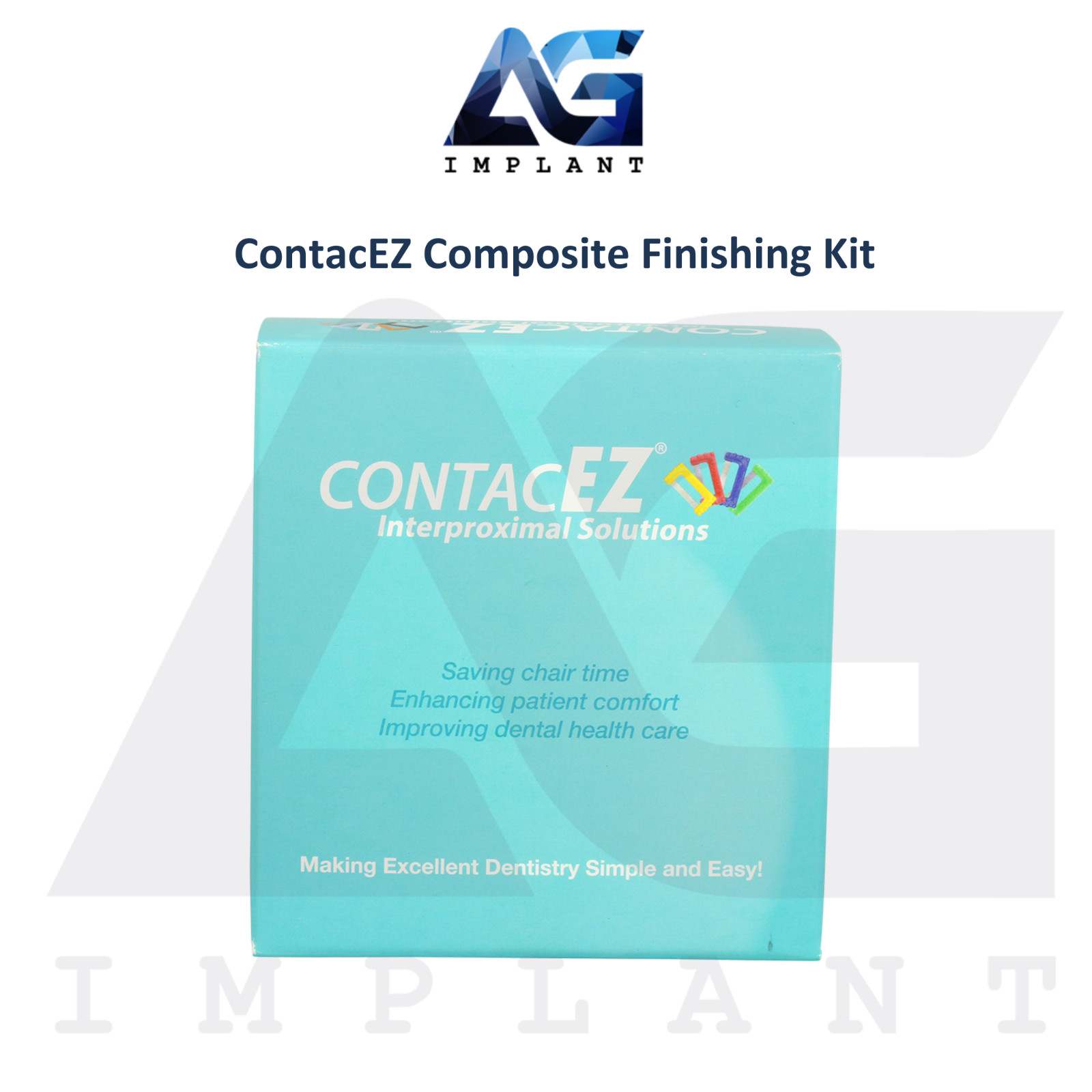 ContacEZ Composite Finishing KIt 24pcs Dental Strip System Stainless Steel