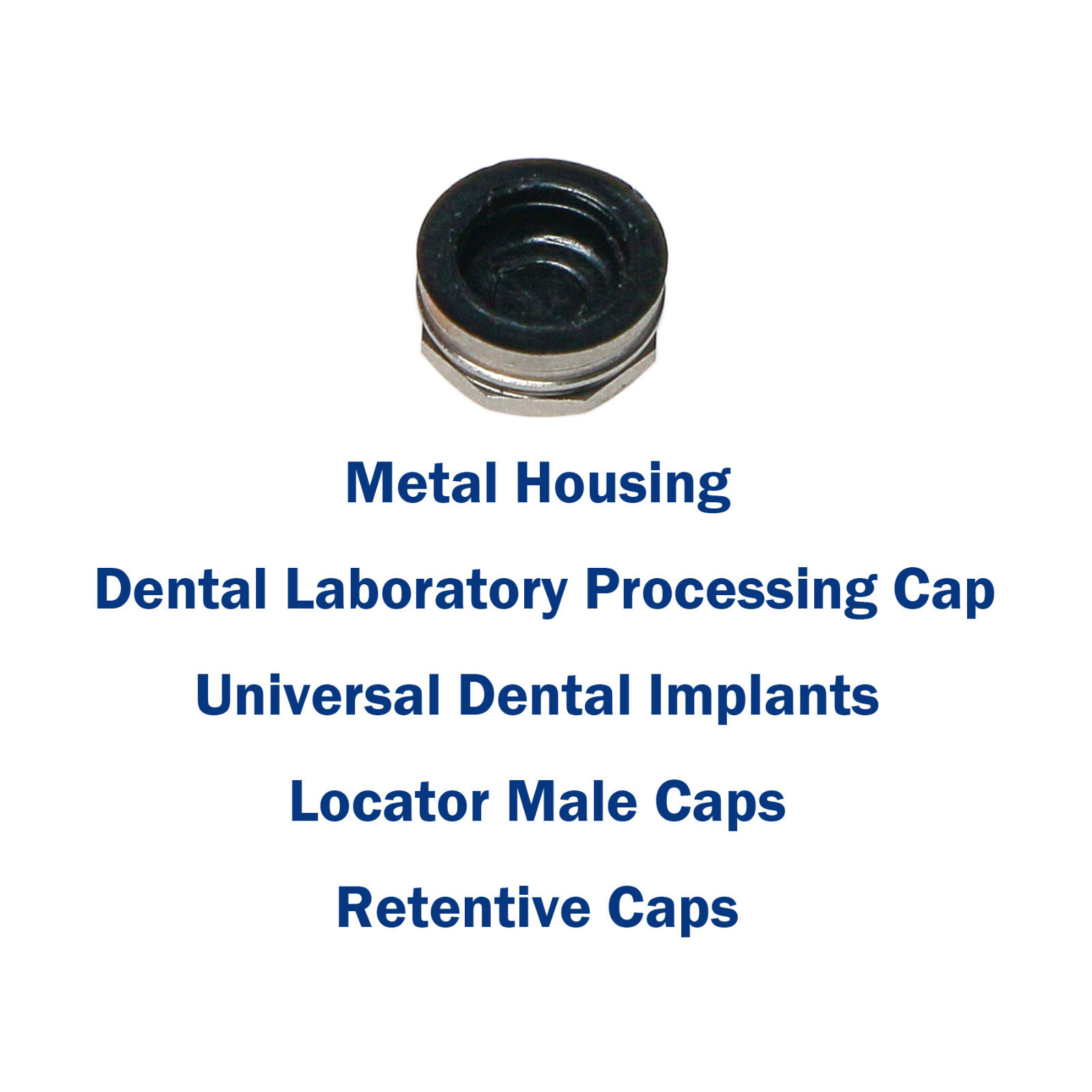 Dental for Nobel Active RP 1mm Regular Abutment Male Caps Kit Remove Insert Tool