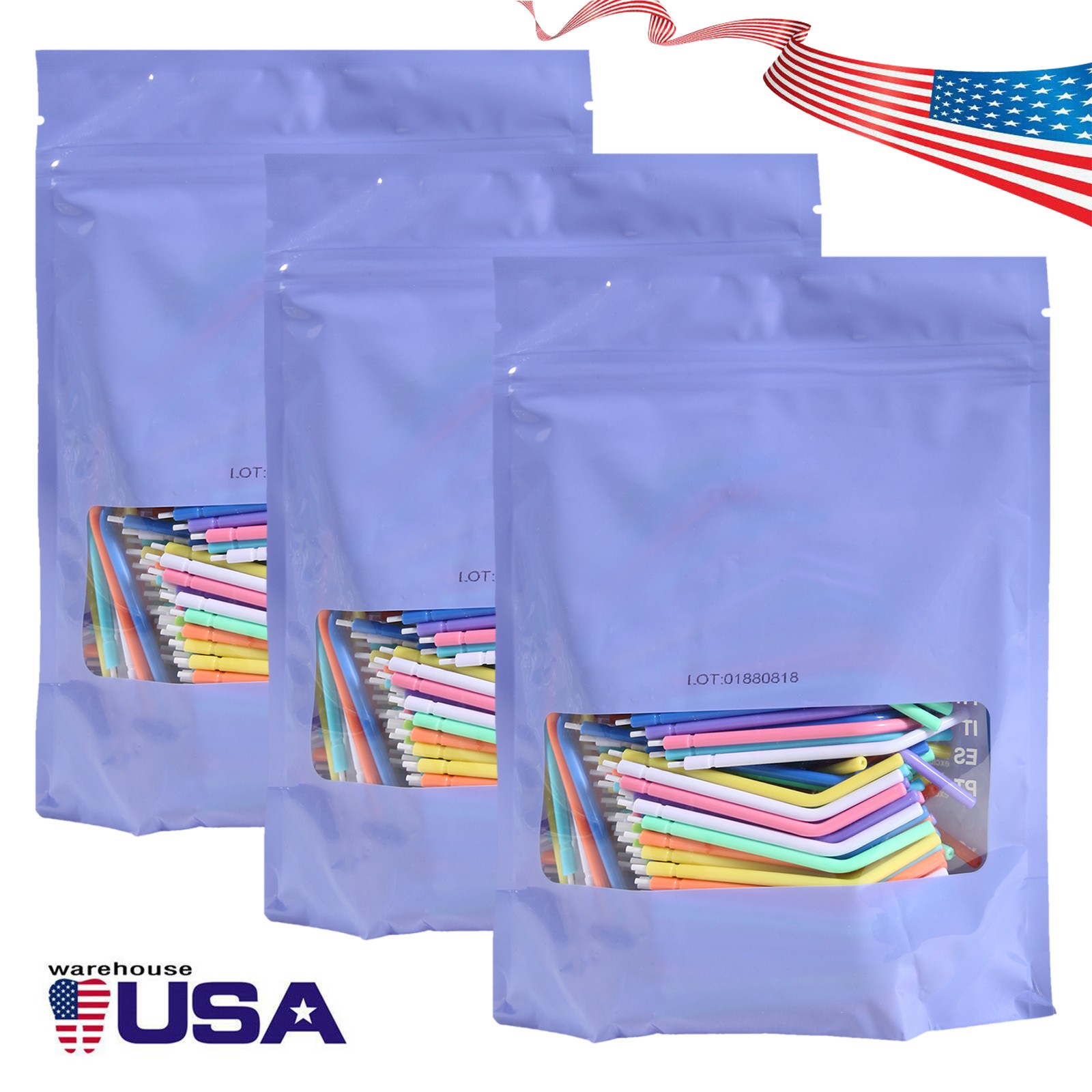 10 packs Dental 3 Way Air Water Syringe Disposable Spray Tips Triple Nozzle Tube