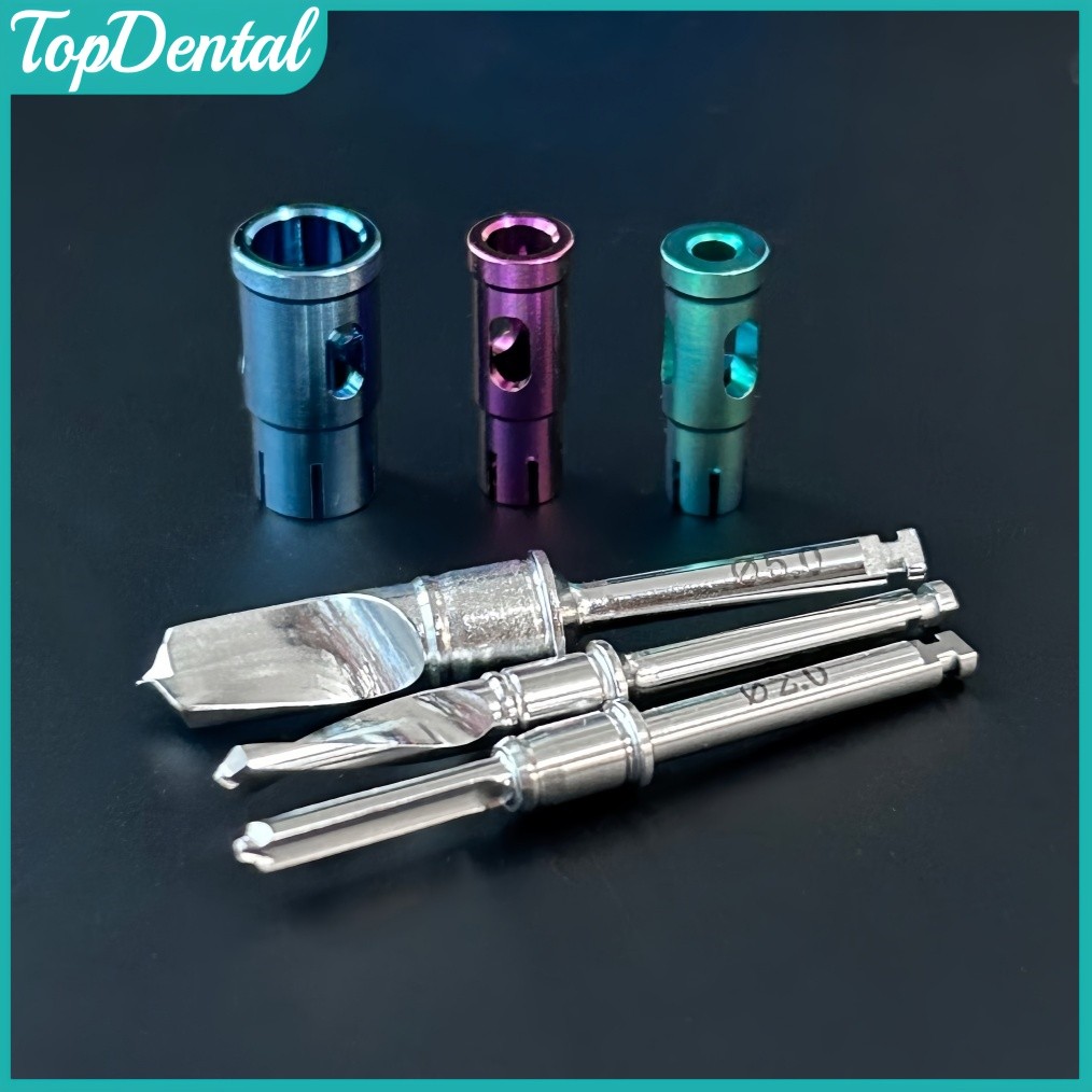 Dental GBR AutoBone Collector Drill With Stopper Bone Chip Marker Harvest Drills
