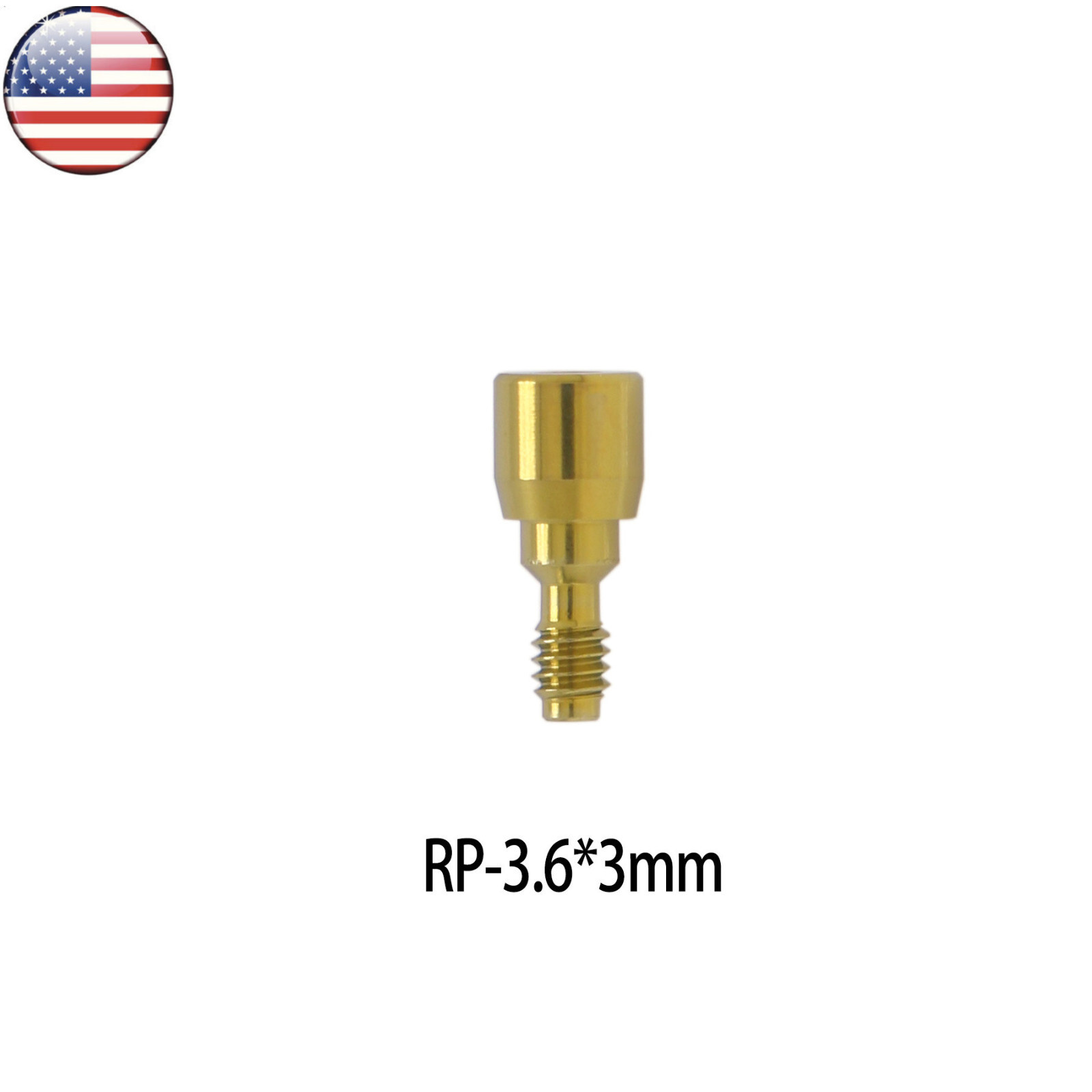 US NOBEL Dental Healing Abutment RP/NP Compatible Active ∅3.6 ∅5.0 ∅6.0 H3/5/7mm