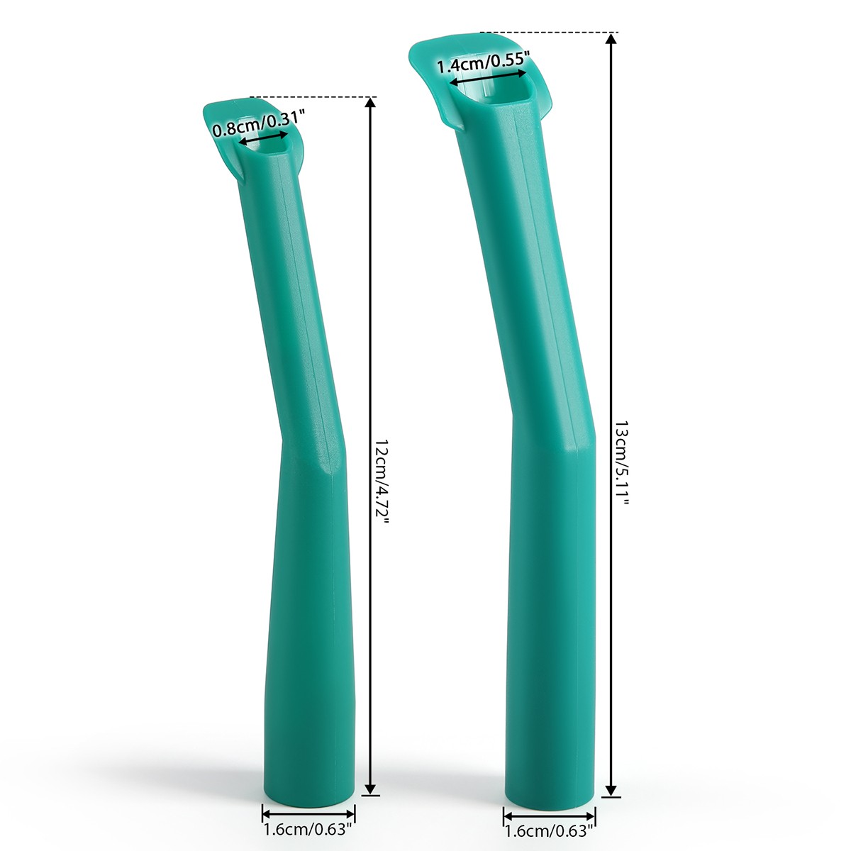 Dental Autoclavable Saliva Ejectors Strong Suction Tips Duckbill Evacuator Tips