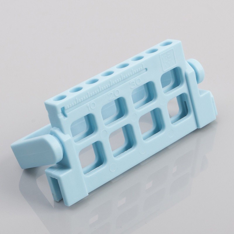 Dental Endo Guard Files Holder Ruler Autoclavable File Block Organizer 8 Hole