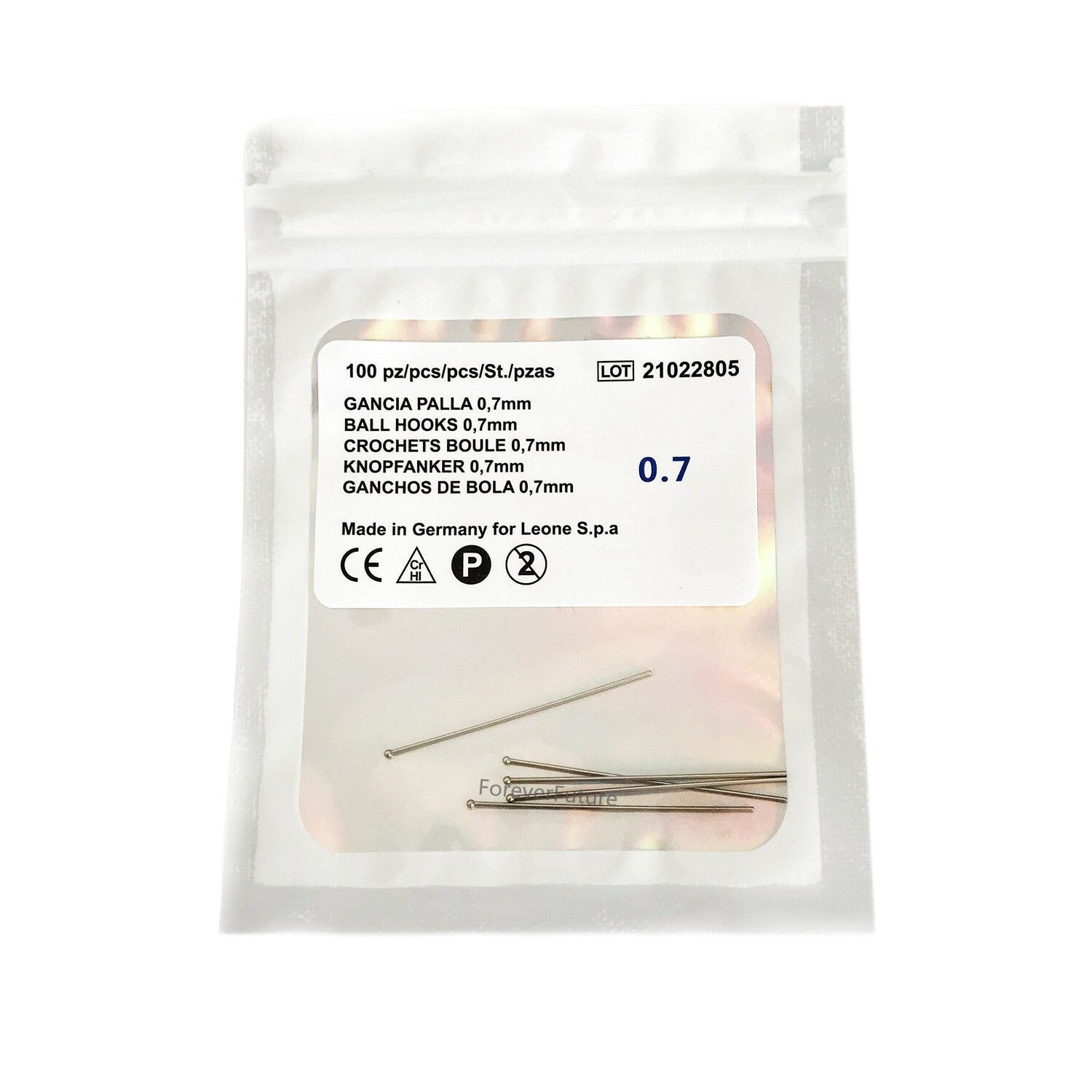 5Pcs/Pack Dental Dentaurum Ball Retainer Clasps Orthodontic Tooth Hold Position