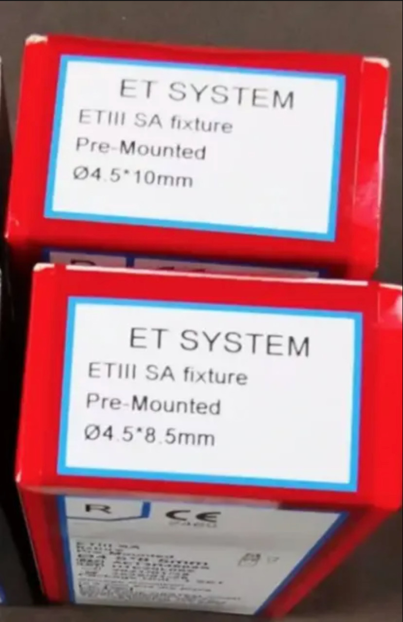 Hiossen ET III Fixture SA Fixture Pre-Mounted 2 Packs 3.5×15 mm