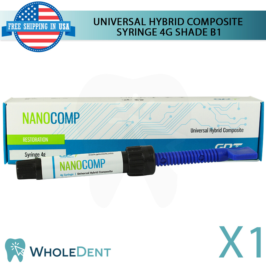 Universal Composite Dental Filling Syringe Hybrid Restoration Shade B1