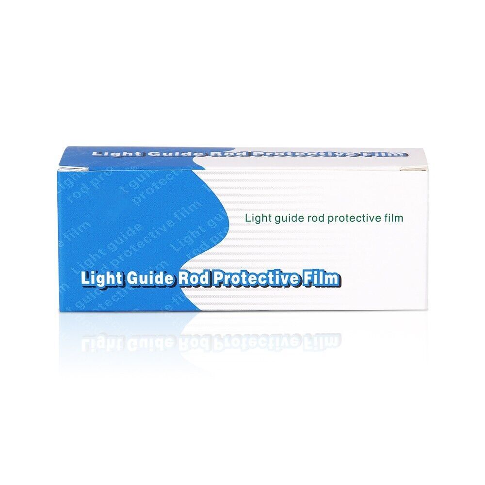 200 Pcs/Pack Dental Stick Sleeve Curing Light Guide Sheath Cover 18x67mm Plastic
