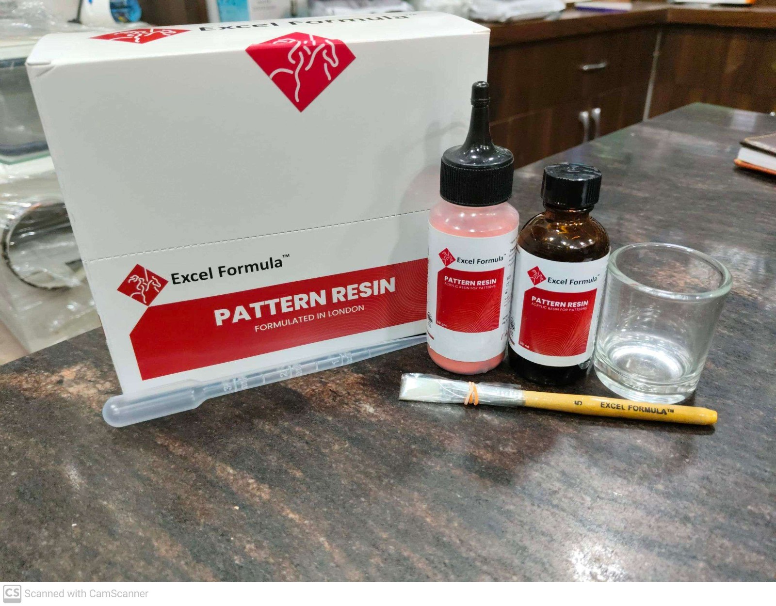 Excel Formula PATTERN RESIN Self Cure Acrylic System for Precise Pattern Making