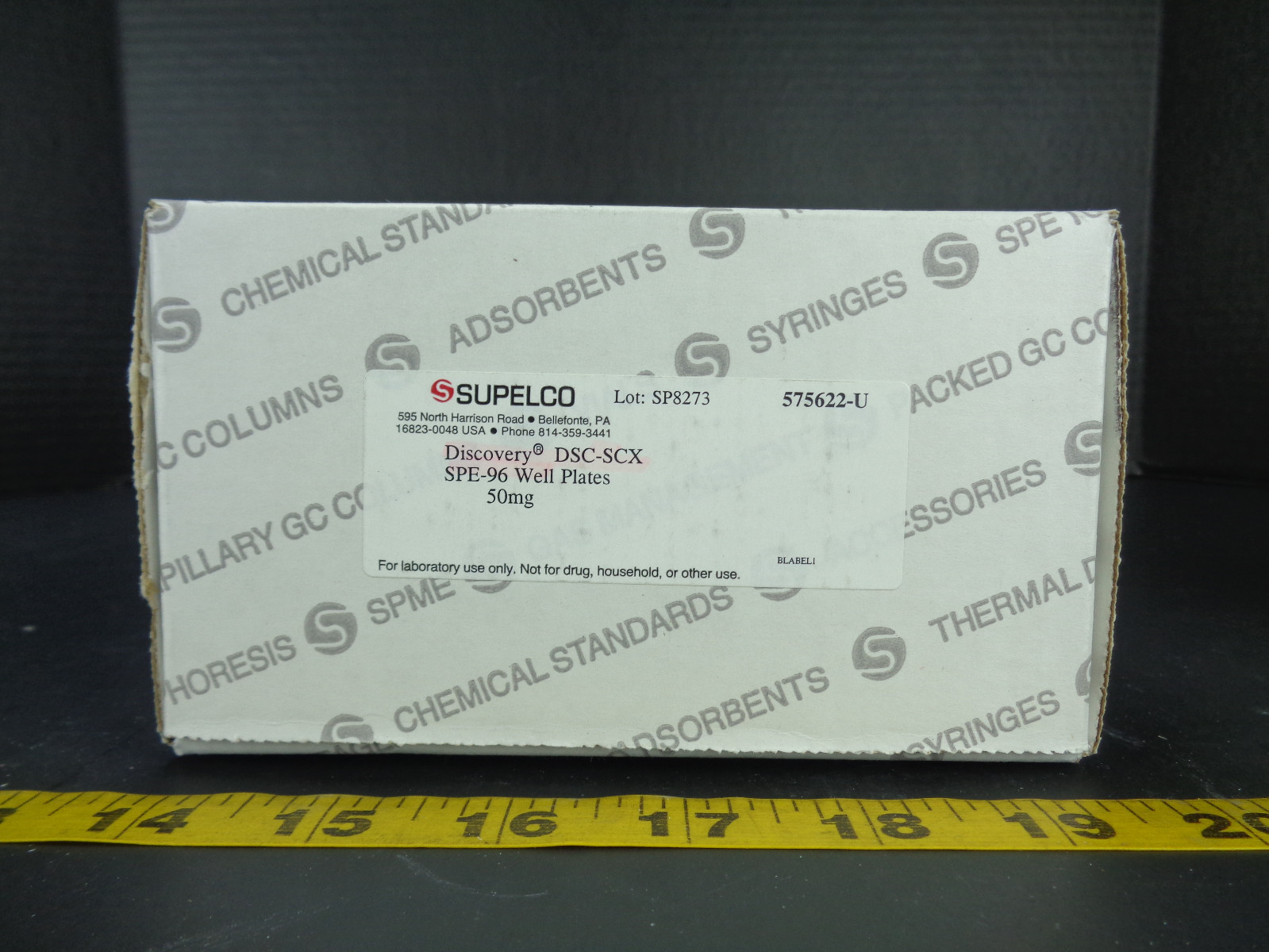 Supelco Discovery DSC-SCX SPE-96 Well Plates 50mg 575622-U Science Lab T