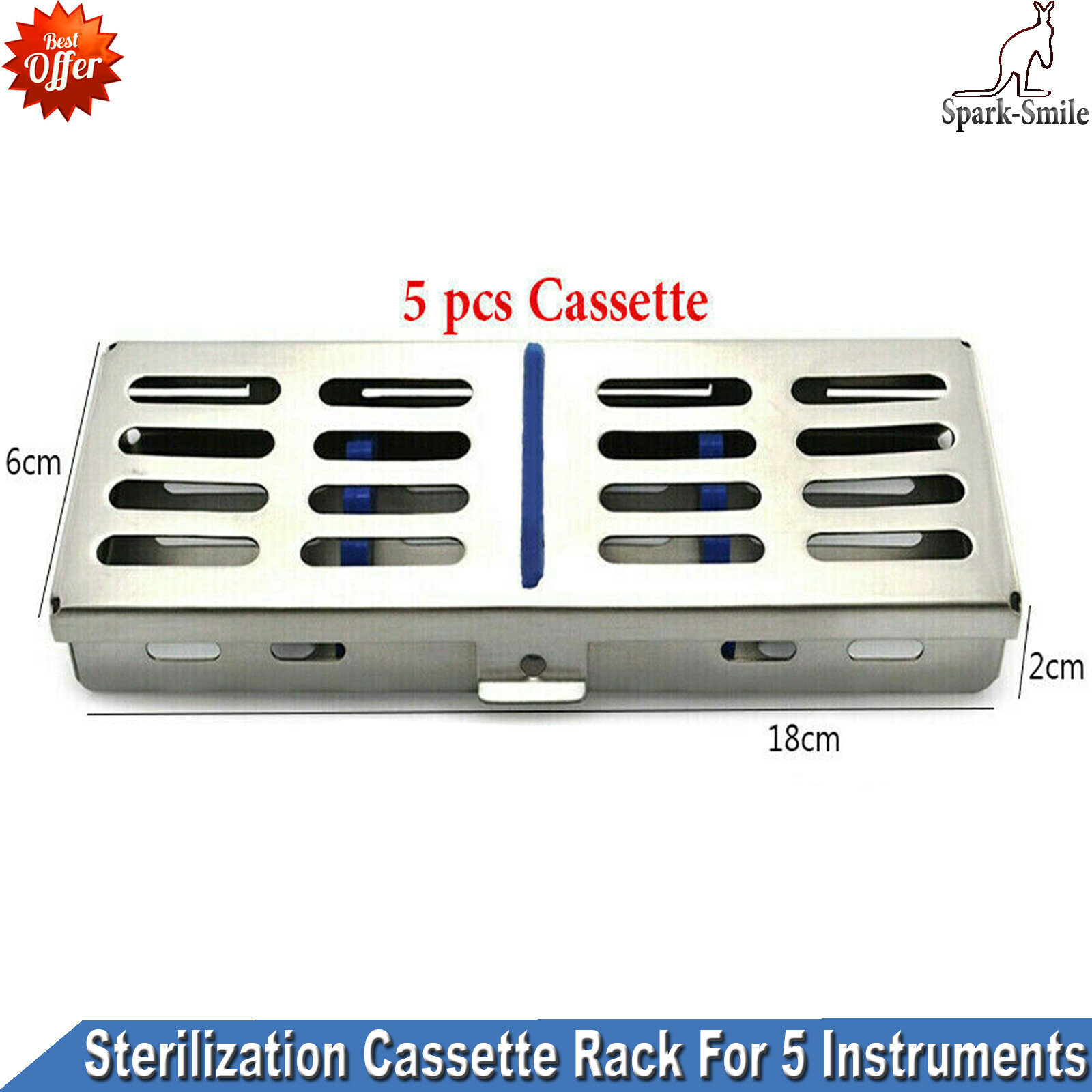 Sterilization Cassette Rack Instruments Bowl Solid Kidney Bowl & Scalers Tray CE