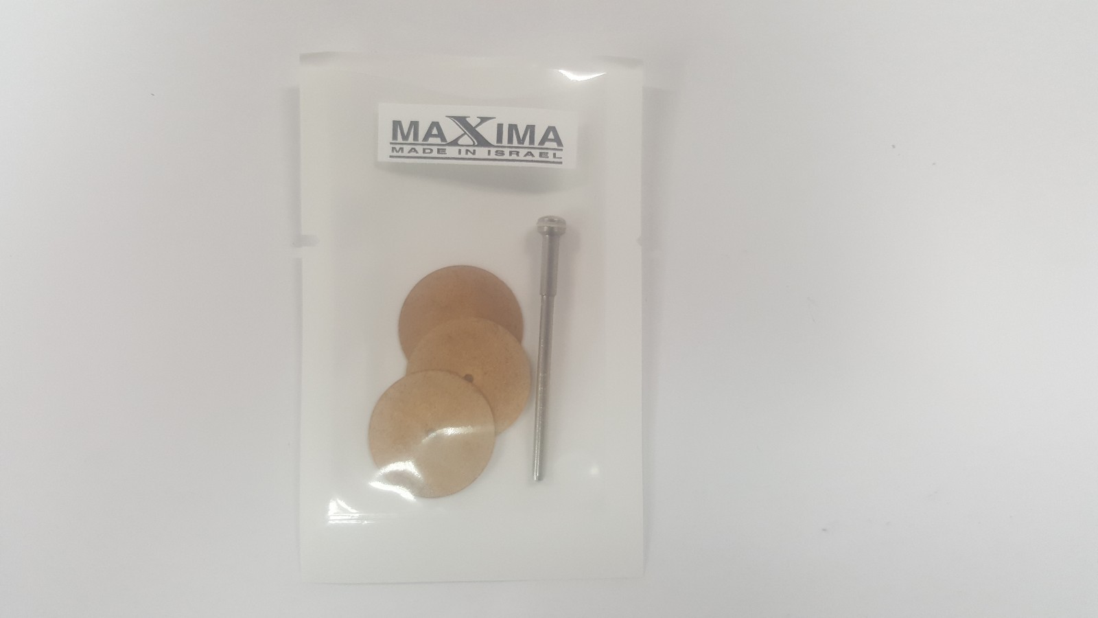 Lot x 3 Dental Lab Sintered Diamond Disc Israel made 22 MM ceramic inflexible