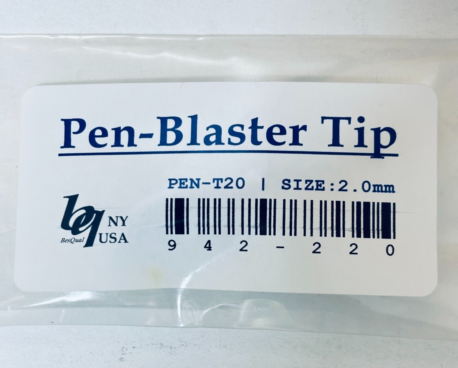 Sand Blaster Tip 1.5mm (GOLD) & 2.0mm (BLUE) ( Ho Do Ri )