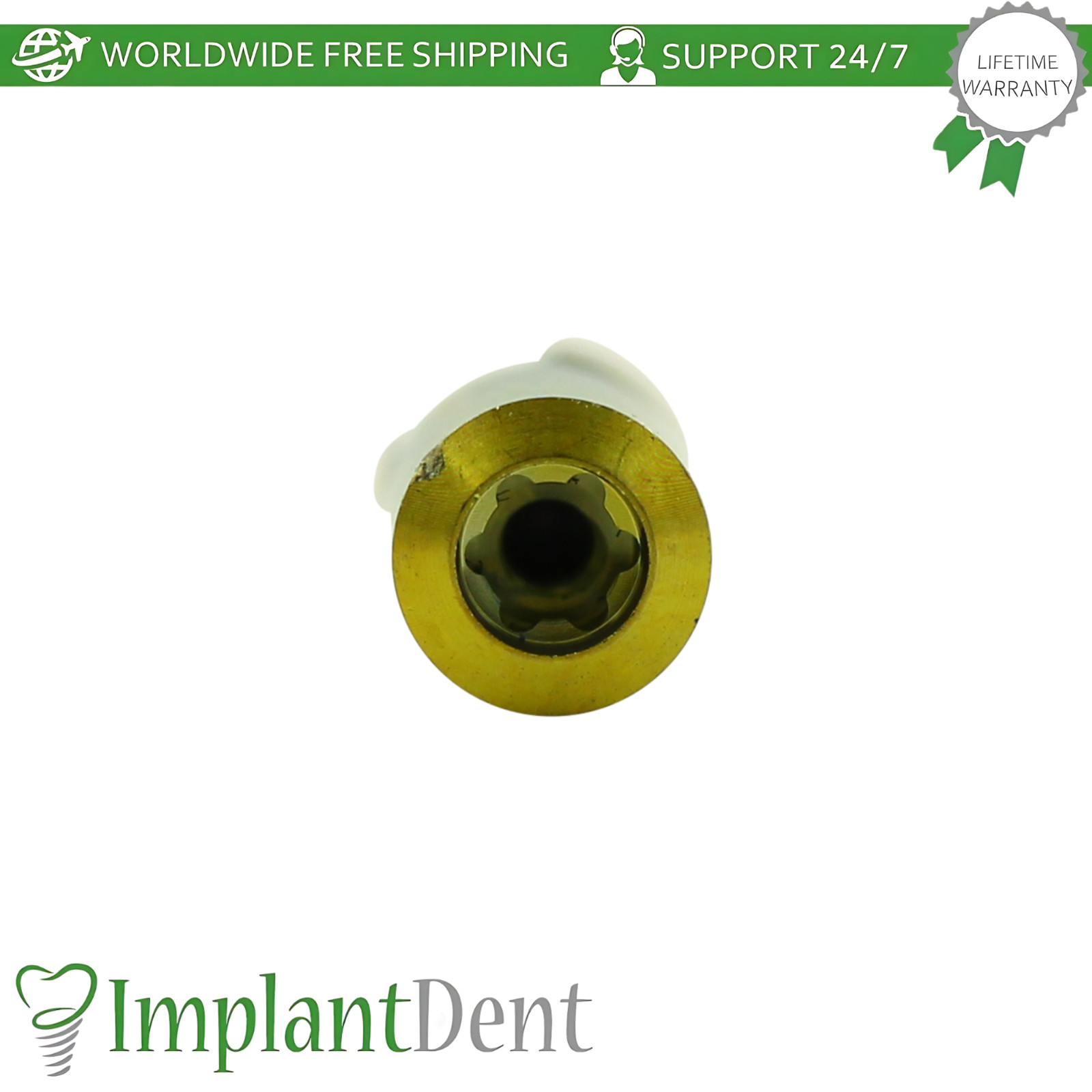 Ø6.5mm Dental Fixture Analog Wide Body WB Straumann BLX Compatible Replica