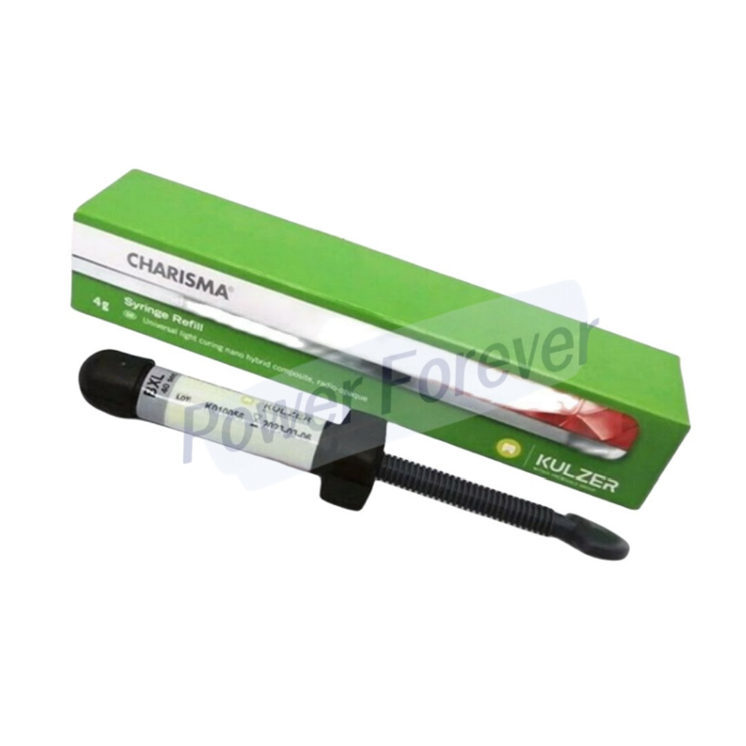3Sizes Dental KULZER CHARISMA Composite Syringe Light Cure Resin OB/BL/BXL 4g/pc