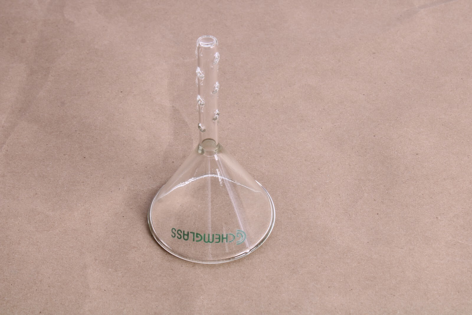 Chemglass Funnel, Solvent Addition, Stem 12mm OD X 75mm Long CG-1758-01