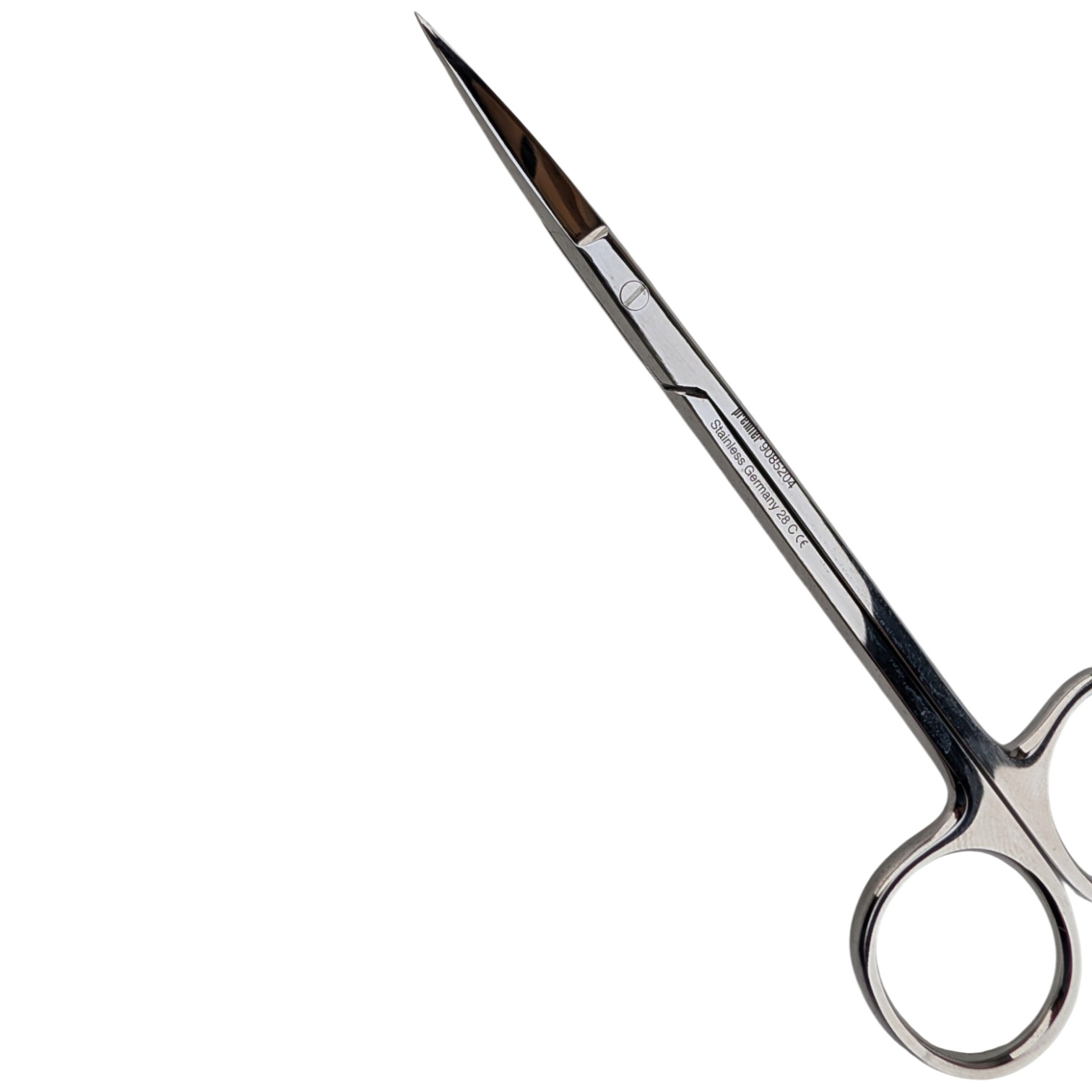 Premier 9085204 Iris Tissue Scissors Curved Delicate 4.5in Stainless Germany
