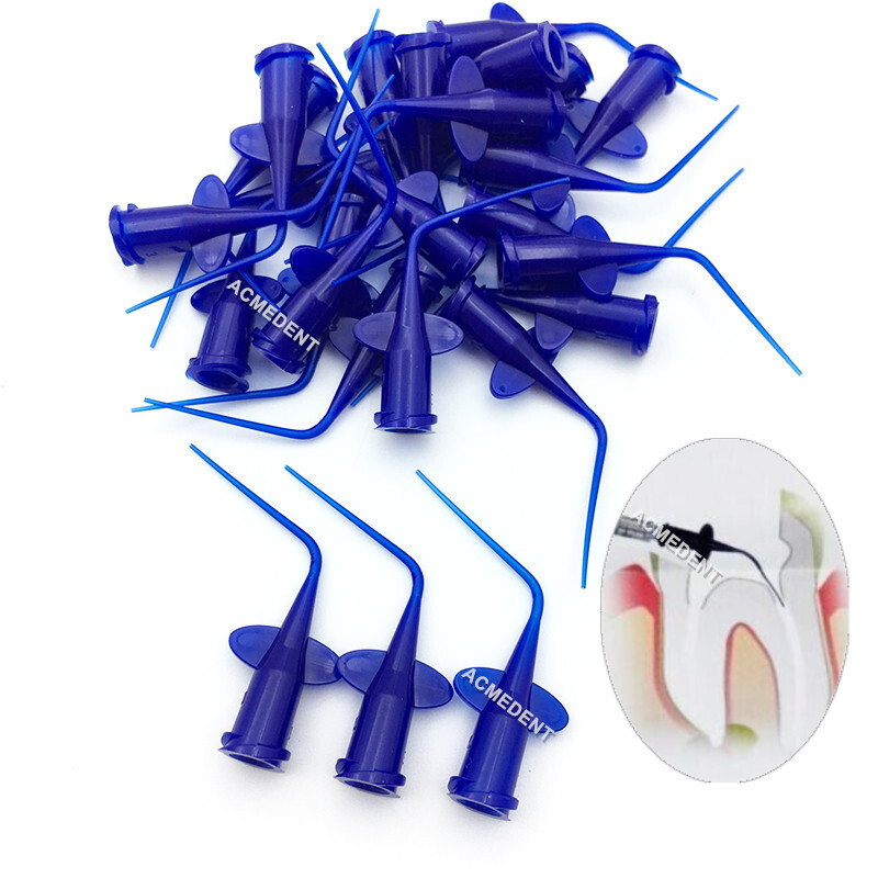 Dental Endo Aspirator Endodontic Root Canal Rinsing Tip Flushing Irrigation Tips