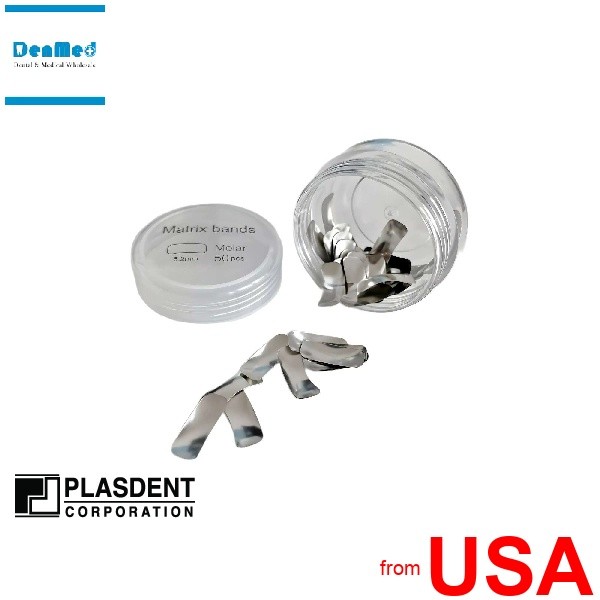 PLASDENT – Excellent Matrix – MATRICES 5.2 MM MOLAR (50 pcs/box) – # MTX 483634