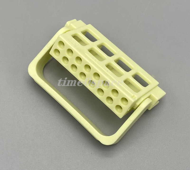 Dental Endo Files Block Holder Stand Autoclave Disinfection Box 8/16 Holes