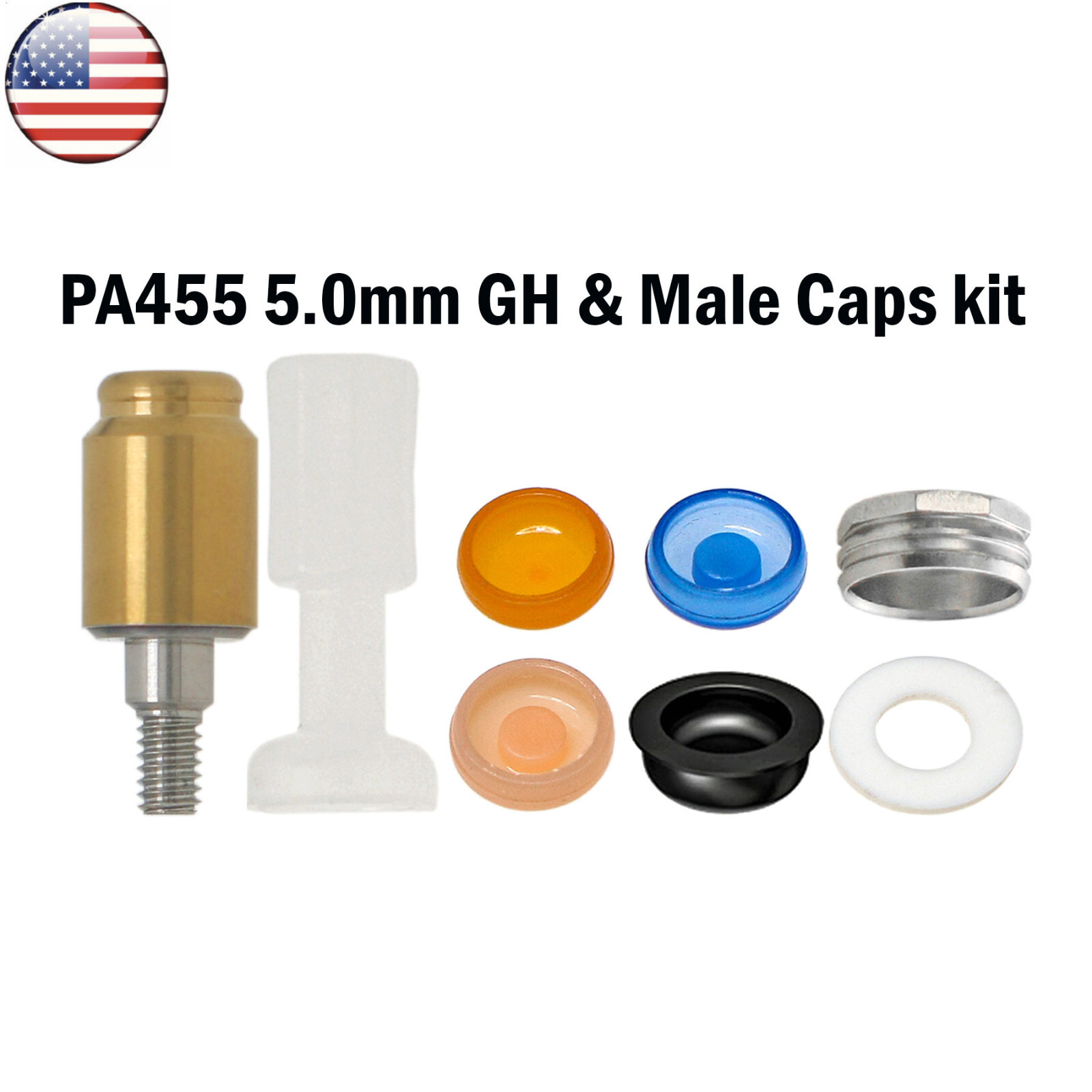 US Dental Locator Abutment Male Cap Implant Tool fits Zimmer PAØ4.5mm Removable