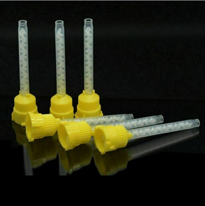 Dental Yellow HP Mixing Tips 4.2mm Impression 48/Bag