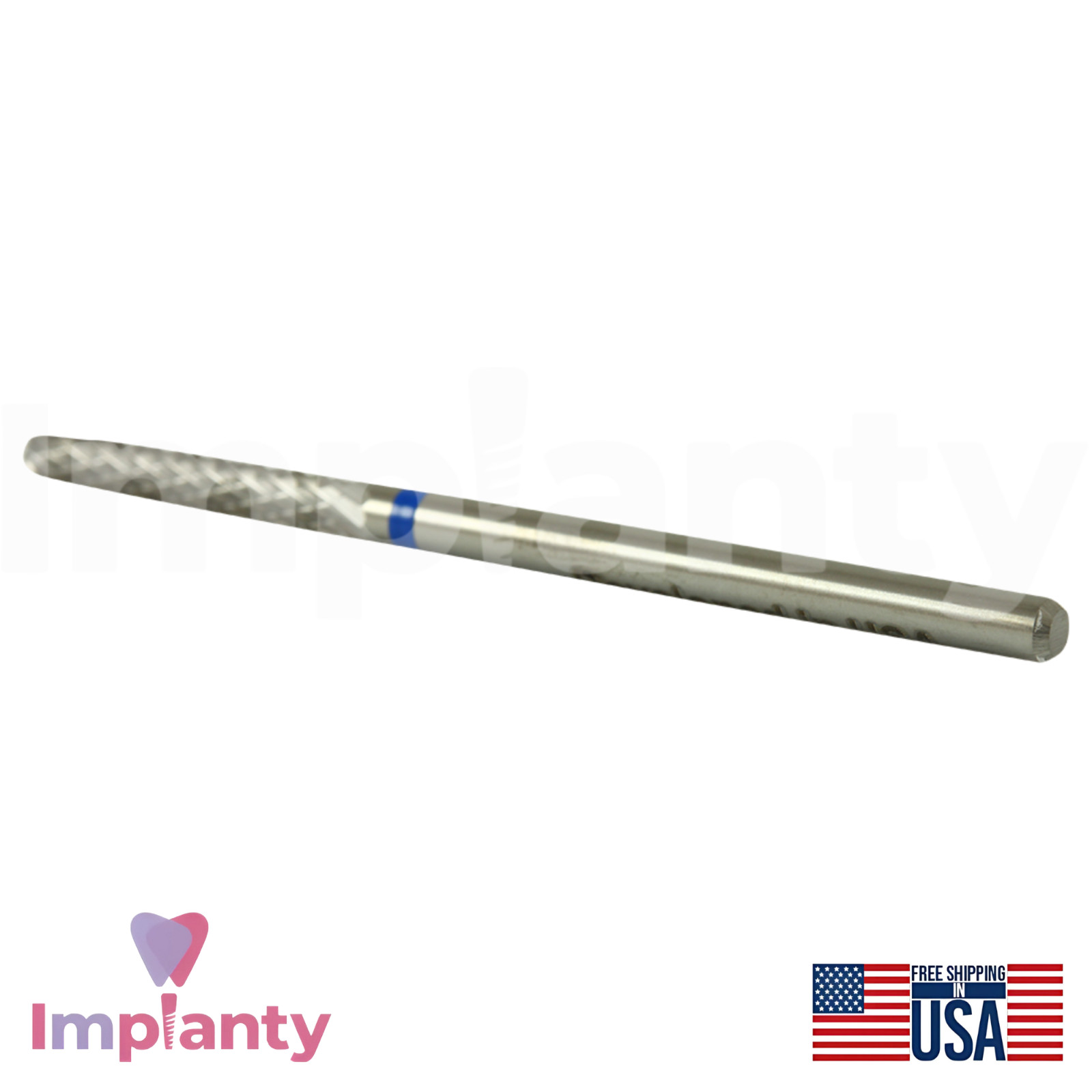 Cross Cut Standard Grit Carbide Dental Bur Ø2.3mm x 16mm 5000321 Dentistry Tool