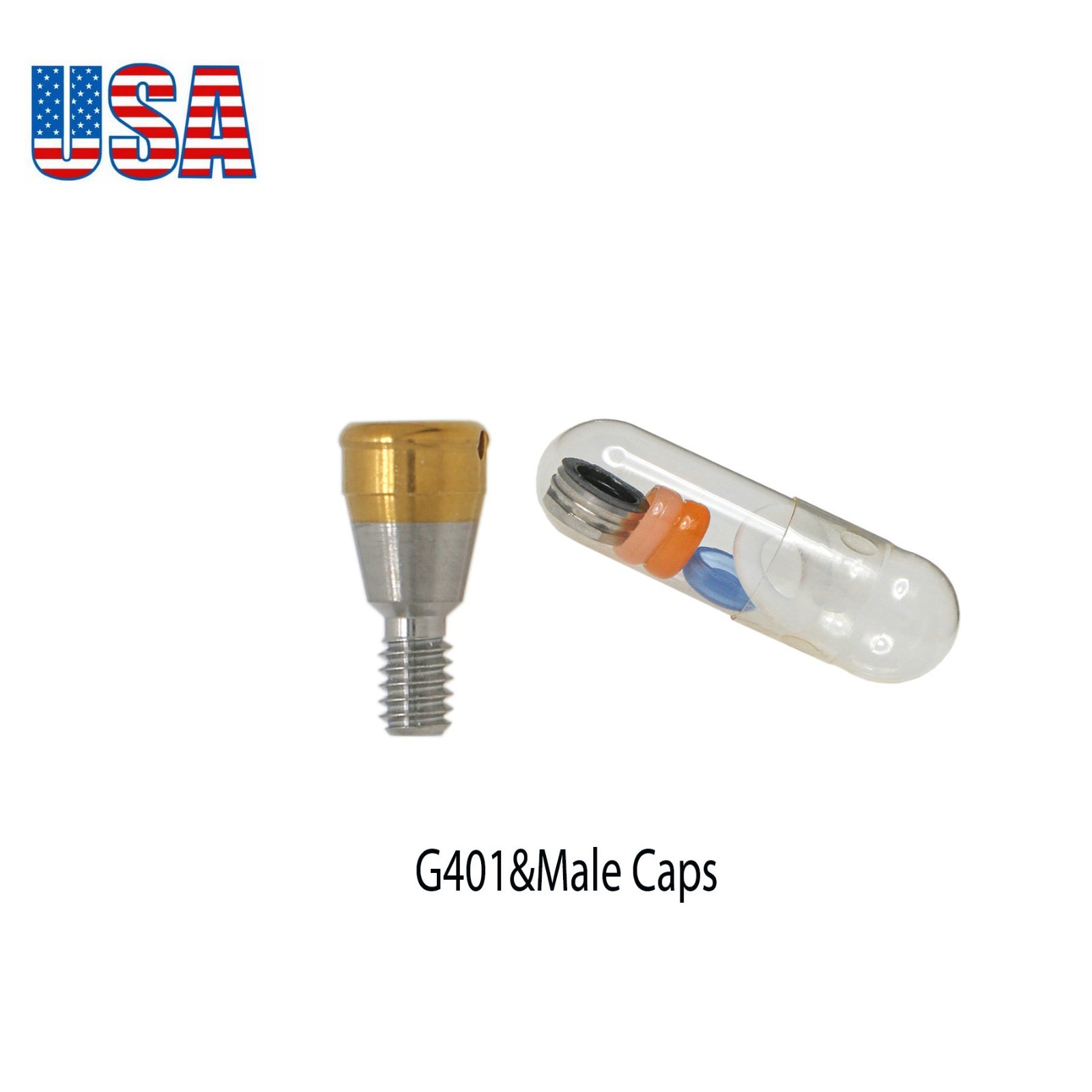 US Implant Locator Attachment Abutment For Hiossen ET Regular Platform 1.0-7.0mm