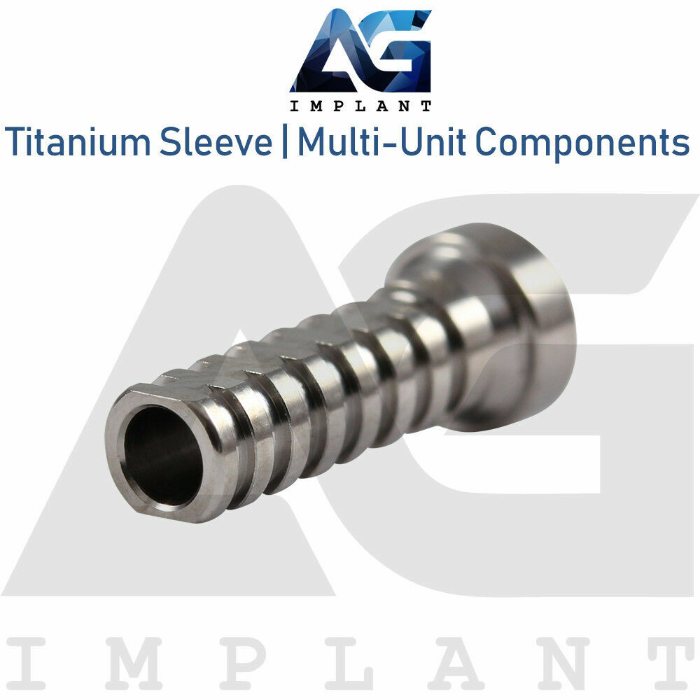 5 Angular Multi Unit Prosthetic 17° Conical Connection NP Titanium Set
