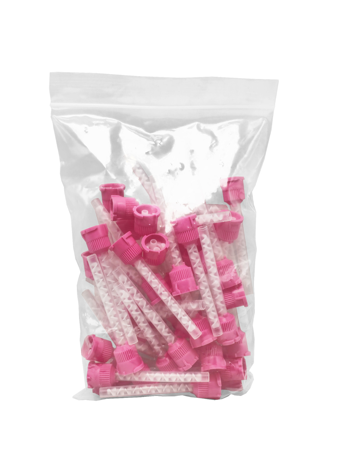 Dental Pink HP Mixing Tips 5.2mm for GC Light Body Impression Material 250/Pack