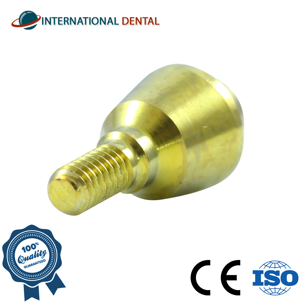 Straight Multi Unit Titanium Adapter Head Ø4.5 Int Hex 2.42mm Dental Fixture