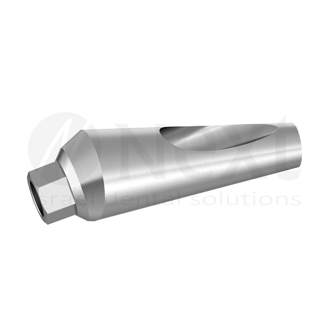 Lot x 10 Titanium Angulated Abutments 15 degree long 12 mm