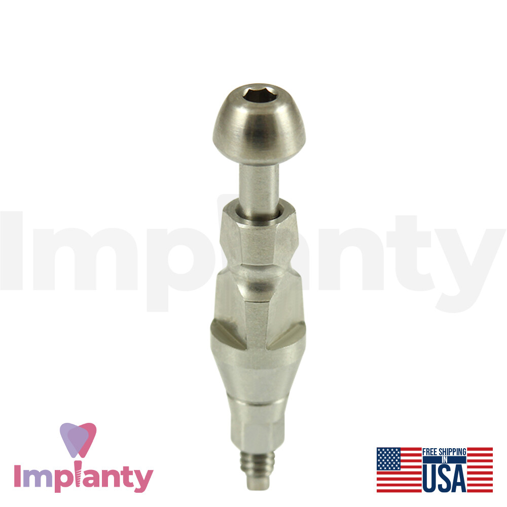 10x 0sstem TS Compatible Mini Platform 2.1mm Closed Dental Transfer with Hex
