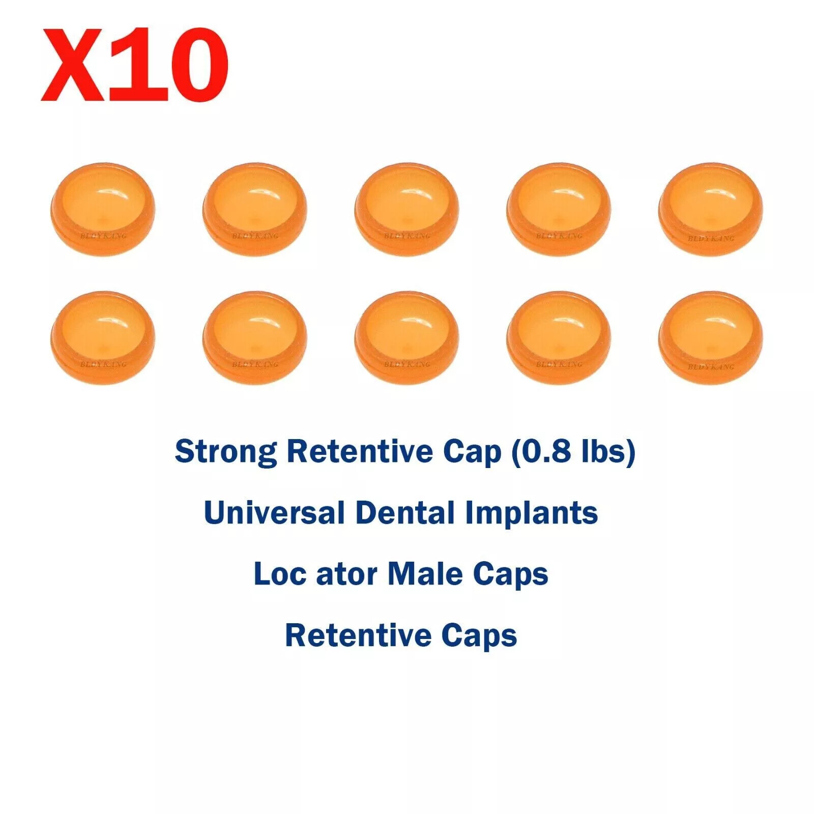 Universal Implant Strong Retention Cap Set Insertion Extraction Remove Core Tool