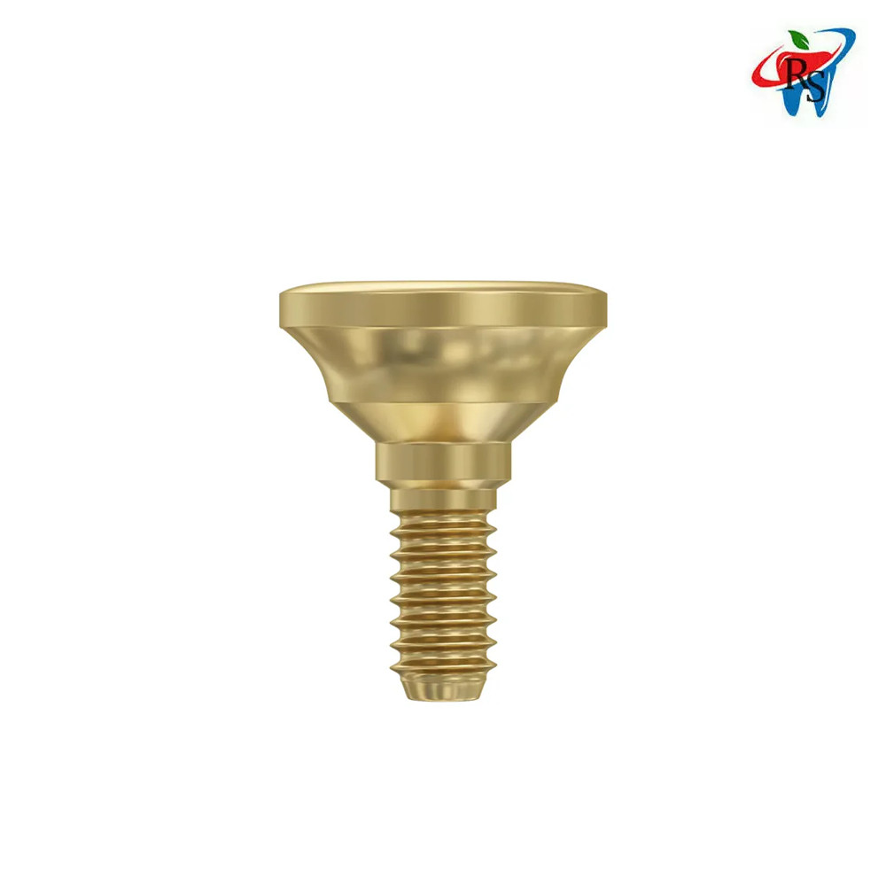 5x Dental Prosthetic Wide Concave Healing Cap Ø5.5mm Int Hex Connection 2.42mm