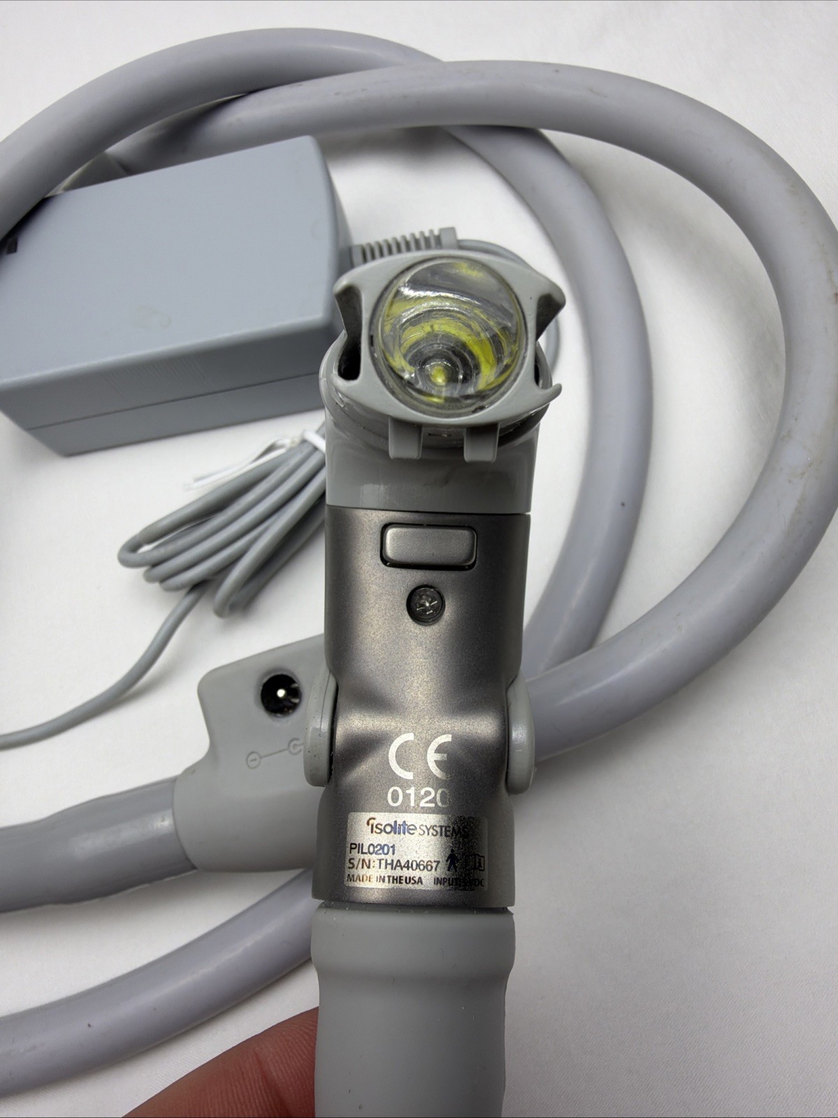 Isolite Dental Suction W/ Light TESTED w/ Power Cord