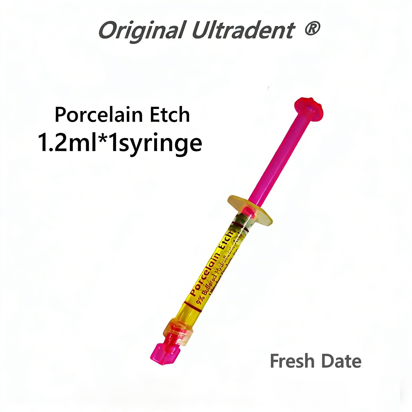 Ultradent Dental Porcelain Etch 406 Ceramic Acid Etching Gel Silane Veneer Crown
