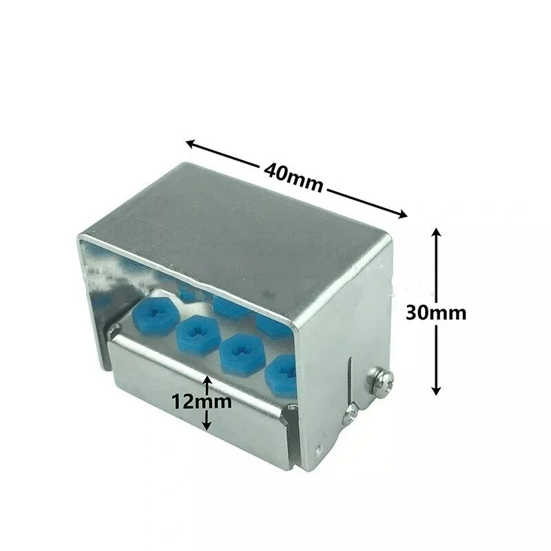 Dental Bur Holder Block Box Disinfection Case Box Organizer 8/12/30 Holes Stand